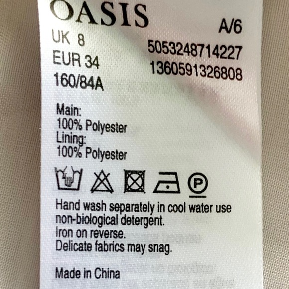 Oasis Water Color Floral Print Dress - Picture 11 of 12